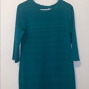 Teal stretch dress - Eva Mendes